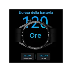 SMARTWATCH HW23 PRO PER IOS E ANDROID BLUETOOTH TOUCH SPORT FITNESS SALUTE UOMO