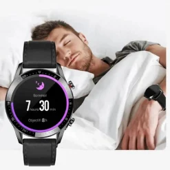 SMARTWATCH OROLOGIO INTELLIGENTE BLUETOOTH CINTURINO PELLE SMART SPORT FITNESS GT05