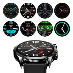 SMARTWATCH OROLOGIO INTELLIGENTE BLUETOOTH CINTURINO PELLE SMART SPORT FITNESS GT05