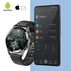 SMARTWATCH OROLOGIO INTELLIGENTE BLUETOOTH CINTURINO PELLE SMART SPORT FITNESS GT05
