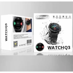 SMARTWATCH OROLOGIO INTELLIGENTE MULTIFUNZIONALE Q3 WATCH FREQUENZA CARDIACA