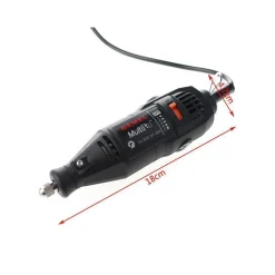SMERIGLIATRICE ELETTRICA UTENSILE ROTANTE DREMEL TRAPANO 220V VELOCITà VARIABILE