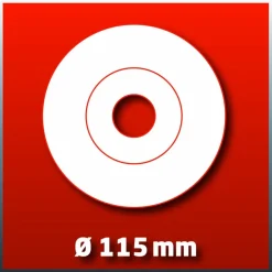 SMERIGLIATRICE MINISMERIGLIATRICE ANGOLARE FLEX TE-AG 115 POTENZA 720W EINHELL