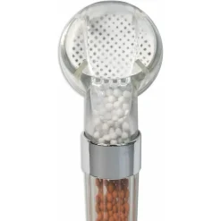 SOFFIONE DOCCIA 59174 SASSI PURIFICANTI ANTICALCARE FILTRO DEPURATORE GETTO FORTE