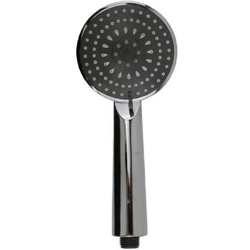 SOFFIONE DOCCIA 11 X 24 CM DOCCETTA MULTIGETTO DI 3 TIPI REGOLABILE TONDA 69107