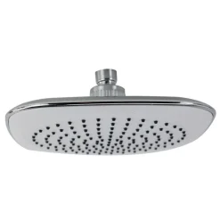 SOFFIONE DOCCIA BAGNO QUADRATO 20X20CM ABS EFFETTO PIOGGIA 52213 FILTRO ANTICALCARE