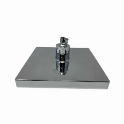 SOFFIONE DOCCIA QUADRATO 15CM A LED RGB BAGNO MISCELATORE 79903 PER CROMOTERAPIA