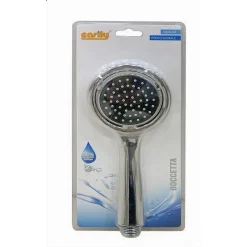 SOFFIONE DOCCIA ROTONDO 1 MODALITÀ BAGNO DOCCETTA DOCCINO CORNETTA MODERNO 59170