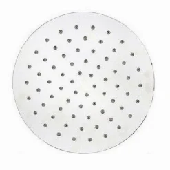 SOFFIONE DOCCIA ROTONDO 20CM UGELLI FORI ATTACCHI BAGNO MISCELATORE 69119 MODERNO