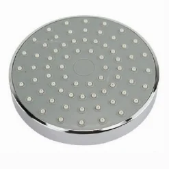 SOFFIONE DOCCIA ROTONDO DIAMETRO 10 CM UGELLI FORI BAGNO MISCELATORE 59163