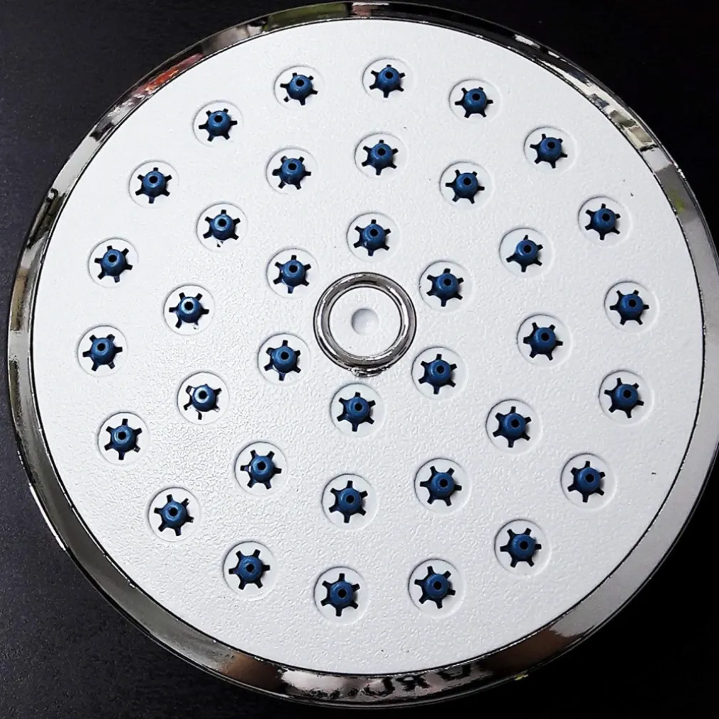 SOFFIONE DOCCIA ROTONDO TONDO 4 ESY_52344 10 CM ACCIAIO ORIENTABILE ULTRA FLAT