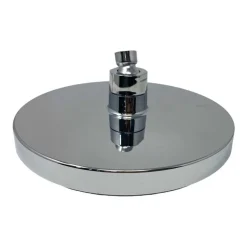 SOFFIONE DOCCIA TONDO 22CM LED RGB COLORATI BAGNO MISCELATORE 79904 CROMOTERAPIA