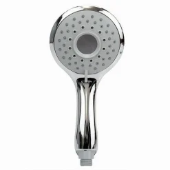 SOFFIONE DOCCIA 12X24.5CM DOCCETTA BAGNO MULTIGETTO REGOLABILE MANICO BOMBATO 79706