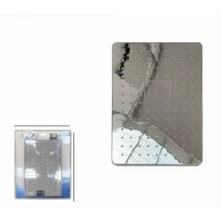 SOFFIONE PER DOCCIA BAGNO UGELLI FORI EFFETTO PIOGGIA CROMATO MISCELATORE 59229