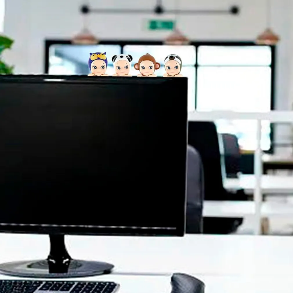 SONNY ANGELS SERIES MINI FIGURE ANIME ORNAMENTI TELEFONO SCRIVANIA COMPUTER CON ADESIVO