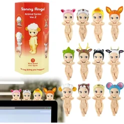 SONNY ANGELS SERIES MINI FIGURE ANIME ORNAMENTI TELEFONO SCRIVANIA COMPUTER CON ADESIVO