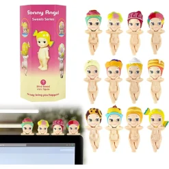 SONNY ANGELS SERIES MINI FIGURE ANIME ORNAMENTI TELEFONO SCRIVANIA COMPUTER CON ADESIVO