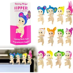 SONNY ANGELS SERIES MINI FIGURE ANIME ORNAMENTI TELEFONO SCRIVANIA COMPUTER CON ADESIVO