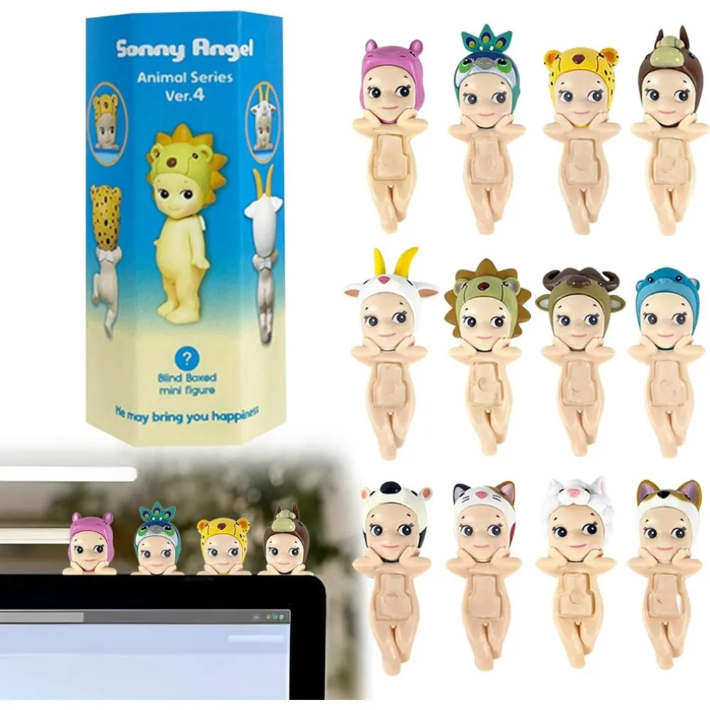 SONNY ANGELS SERIES MINI FIGURE ANIME ORNAMENTI TELEFONO SCRIVANIA COMPUTER CON ADESIVO