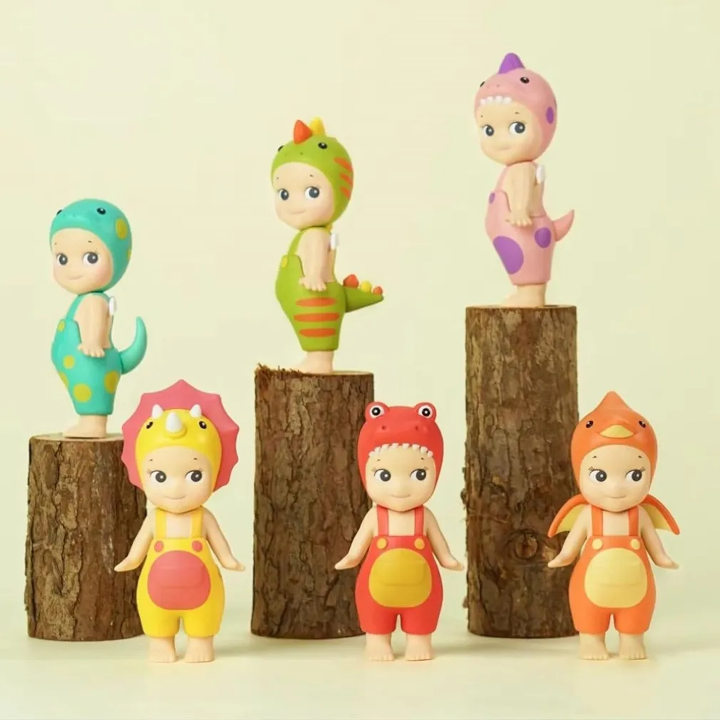 SONNY ANGELS SERIES MINI FIGURE ANIME ORNAMENTI TELEFONO SCRIVANIA COMPUTER CON ADESIVO