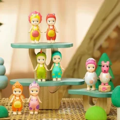 SONNY ANGELS SERIES MINI FIGURE ANIME ORNAMENTI TELEFONO SCRIVANIA COMPUTER CON ADESIVO