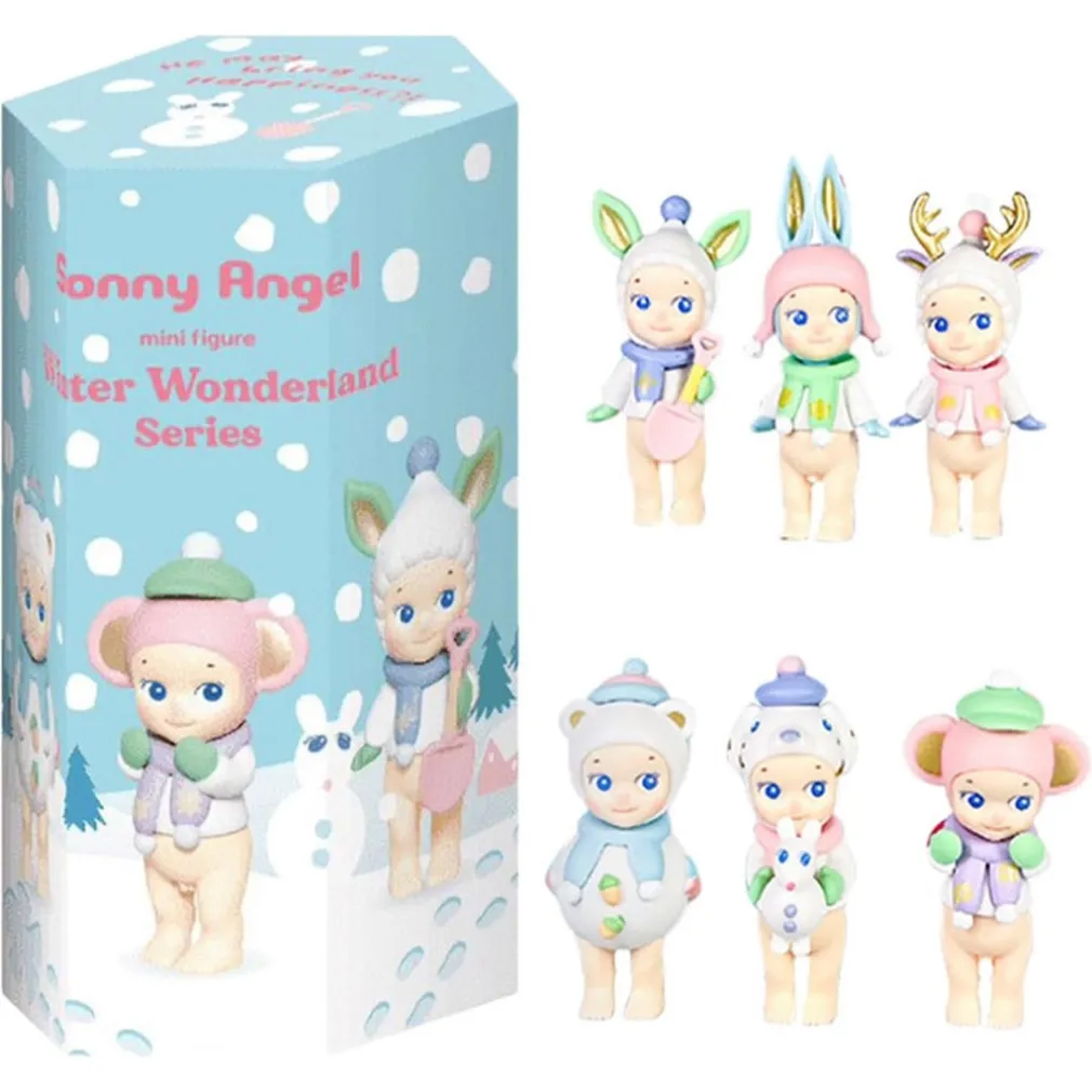 SONNY ANGELS SERIES MINI FIGURE ANIME ORNAMENTI TELEFONO SCRIVANIA COMPUTER CON ADESIVO