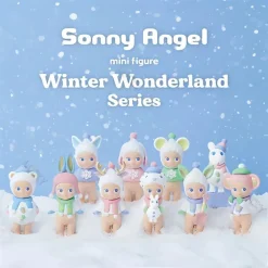 SONNY ANGELS SERIES MINI FIGURE ANIME ORNAMENTI TELEFONO SCRIVANIA COMPUTER CON ADESIVO