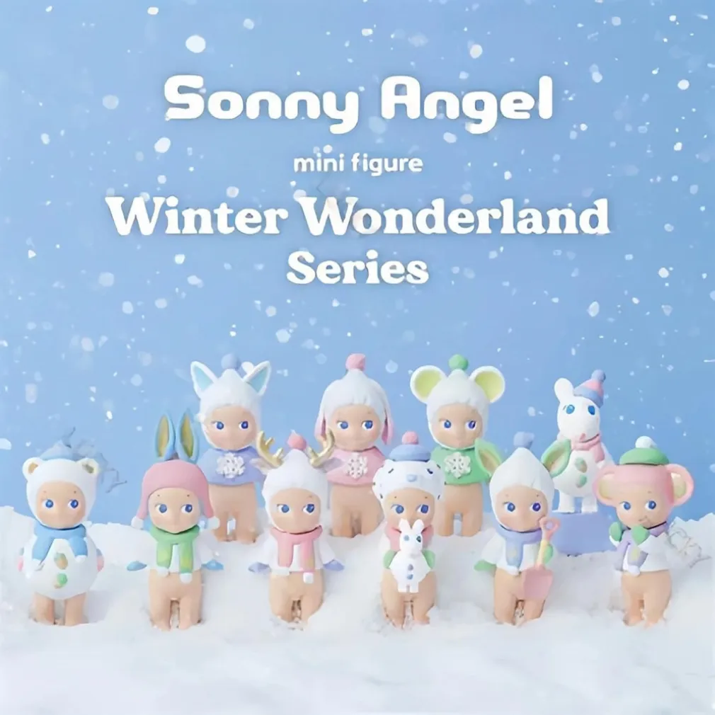 SONNY ANGELS SERIES MINI FIGURE ANIME ORNAMENTI TELEFONO SCRIVANIA COMPUTER CON ADESIVO