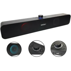 SOUNDBAR SENZA FILI BLUETOOTH TV ALTOPARLANTE STEREO FM AUX HOME THEATER AB-D387