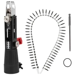 SPARACHIODI AUTOMATICA A CATENA PISTOLA A VITE ADATTATORE IN LEGA DI ALLUMINIO