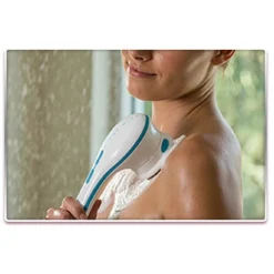 SPAZZOLA CORPO ELETTRICA SPIN SPA DOCCIA 5 IN 1 MASSAGGIO SCHIENA POMICE SPUGNA