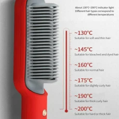 SPAZZOLA LISCIANTE PROFESSIONALE CON IONIZZAZIONE LINEAHAIR IONI NEGATIVI HAIR