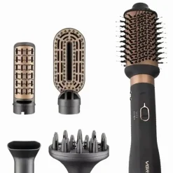 SPAZZOLA PIASTRA ASCIUGACAPELLI AD ARIA CALDA 6IN1 V-491 STYLER MULTIFUNZIONALE