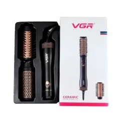 SPAZZOLA PIASTRA TERMICA STYLER AD ARIA CALDA ASCIUGA ARRICCIA CAPELLI VGR V-559