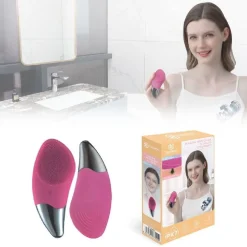 SPAZZOLA PULIZIA PROFONDA VISO ELETTRICA FACCIALE DETERGENTE MASSAGGIO MX-8420