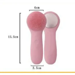 SPAZZOLA PULIZIA VISO ELETTRICA FACCIALE DETERGENTE MASSAGGIO SILICONE MX-8419