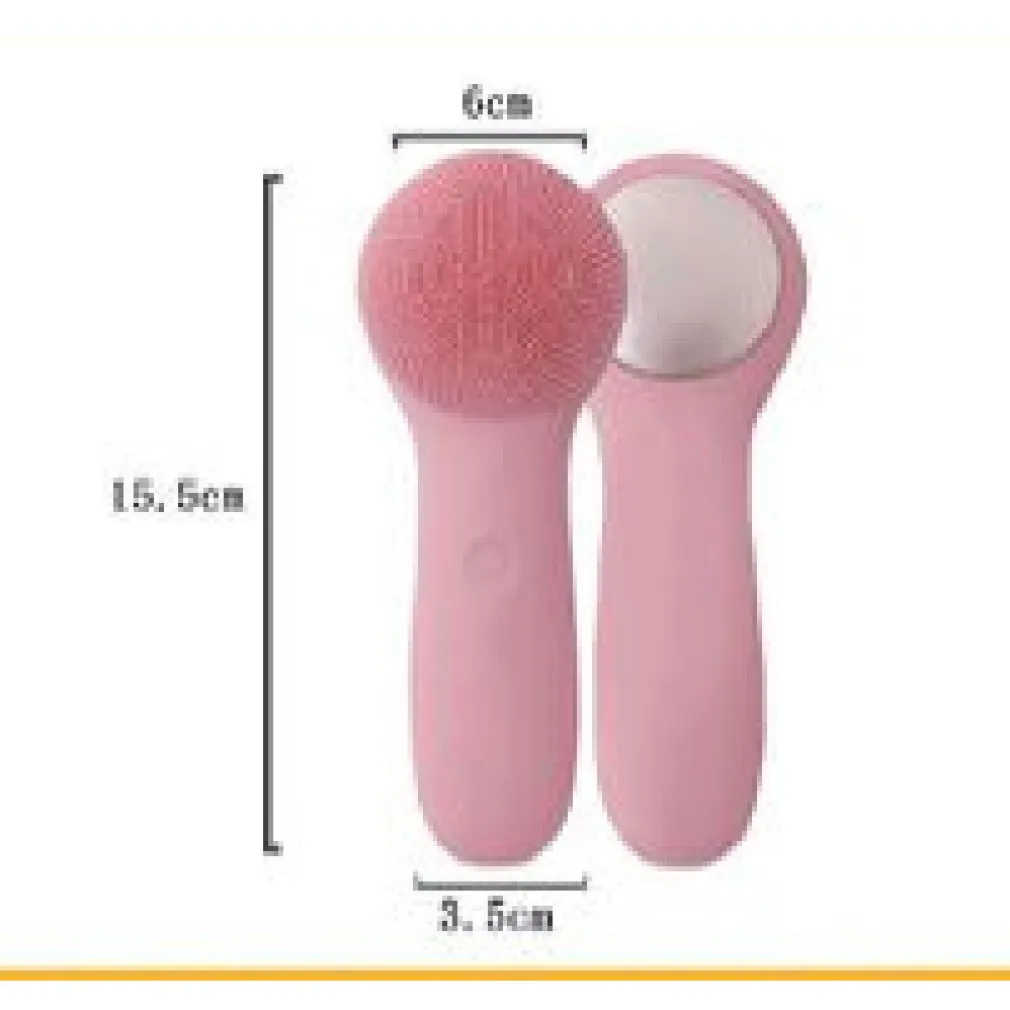 SPAZZOLA PULIZIA VISO ELETTRICA FACCIALE DETERGENTE MASSAGGIO SILICONE MX-8419