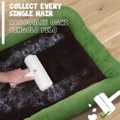 SPAZZOLA RIMUOVI PELI A RULLO CON CONTENITORE PER CANI E GATTI ANIMALI DOMESTICI