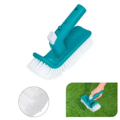 SPAZZOLA TESTINA SNODABILE ROTANTE RICURVO PER PULIZIA DI PARETE FONDO PISCINA 58786