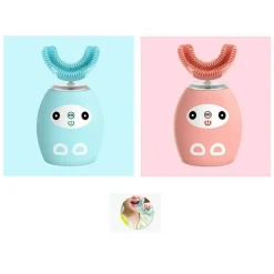 SPAZZOLINO ELETTRICO A ULTRASUONI BAMBINI PULIZIA E SBIANCAMENTO DENTI Q-YS13