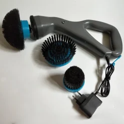 SPAZZOLONE SPAZZOLA ROTANTE CORDLESS RICARICABILE PER PULIZIA DI OGNI SUPERFICIE