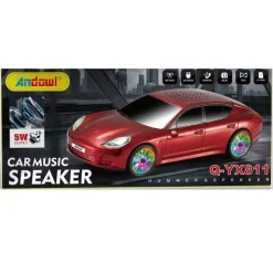 SPEAKER ALTOPARLANTE MUSICALE WIRELESS FORMA D'AUTO 5W USB/TF MP3 RADIO Q-YX811