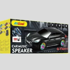 SPEAKER ALTOPARLANTE MUSICALE WIRELESS FORMA D'AUTO 5W USB/TF MP3 RADIO Q-YX811