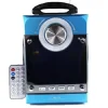 SPEAKER MULTIMEDIALE MS-35 CASSA PORTATILE RADIO FM MP3 USB SD AUX DISPLAY LED