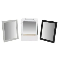 SPECCHIO CON CORNICE DECORATA IN PVC SPECCHIERA RETTANGOLARE 30 X 40 CM 219104