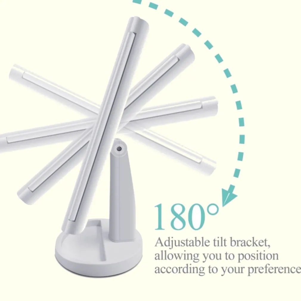 SPECCHIO ORIENTABILE 360 GRADI TOUCH SCREEN TAVOLO 2 INGRANDIMENTI BAGNO MAKE UP