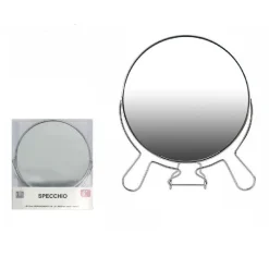 SPECCHIO PER COSMETICI RASOIO BARBA TRUCCO MAKE UP INGRANDIMENTO 6″ PVC 07093