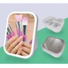 SPECCHIO TRUCCO ILLUMINATO CON LUCI LED RICARICABILE + ORGANIZER TRUCCHI MAKE UP