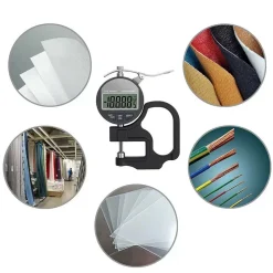 SPESSIMETRO MICROMETRO DIGITALE MISURATORE DI SPESSORE 0-12.7 MM CON IMPUGNATURA