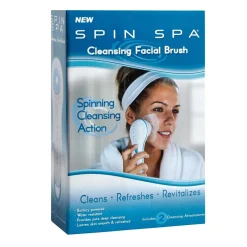 SPIN SPA SPAZZOLA PULIZIA DEL VISO 3IN1 PULISCE RIVITALIZZA PER LA CURA DEL VISO
